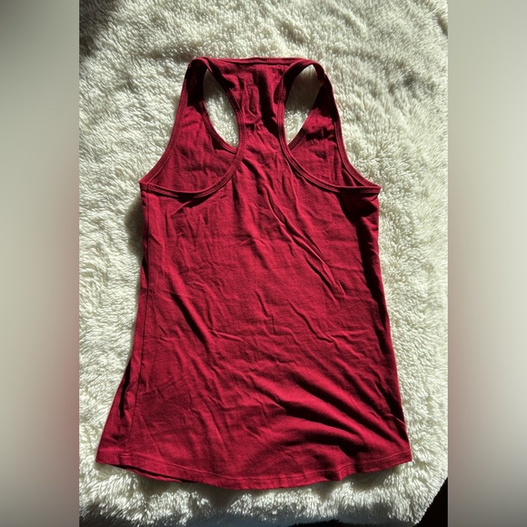 Jazzercise Heart Tank Burgundy Medium - Picture 2 of 2